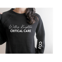 Load image into Gallery viewer, Willis-Knighton Critical Care Crewneck Sweatshirt
