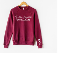 Load image into Gallery viewer, Willis-Knighton Critical Care Crewneck Sweatshirt
